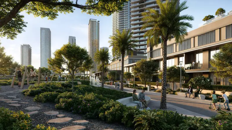 مشروع مونتيفا من فيدا في خور دبي من إعمار العقارية