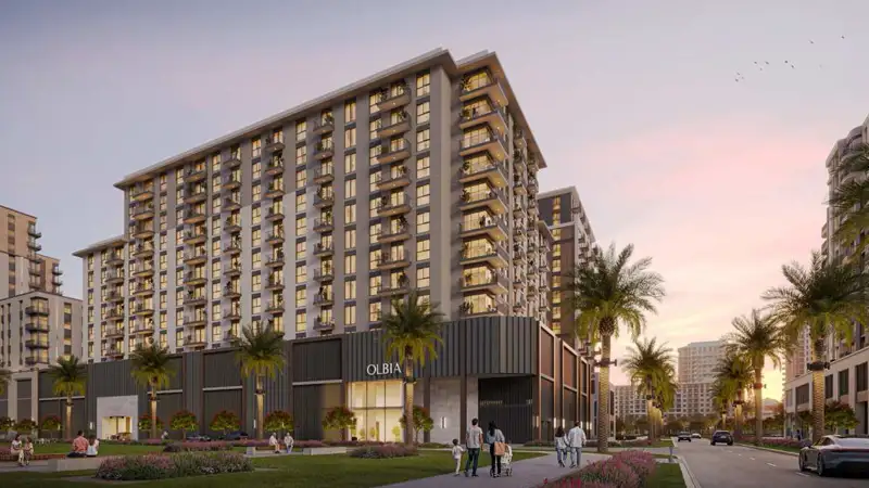 مشروع أوبليا من نشاما في تاون سكوير دبي