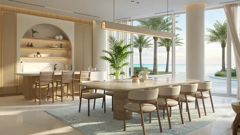 تراسات شاطئ فهد في قلب أبوظبي