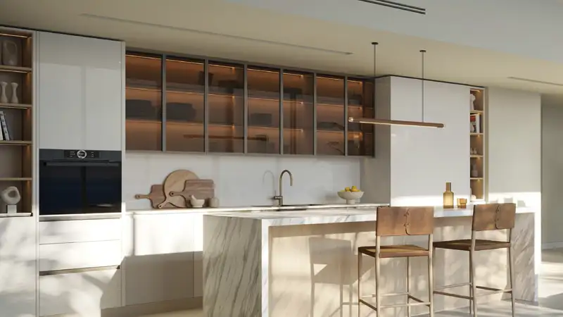 تراسات شاطئ فهد في قلب أبوظبي