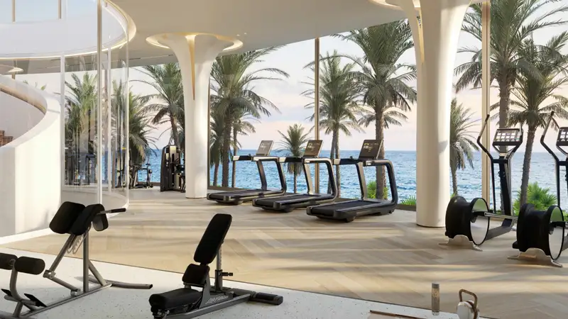 تراسات شاطئ فهد في قلب أبوظبي