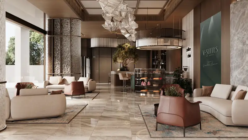 V-Suites من أناكس للتطوير العقاري في الخليج التجاري بدبي