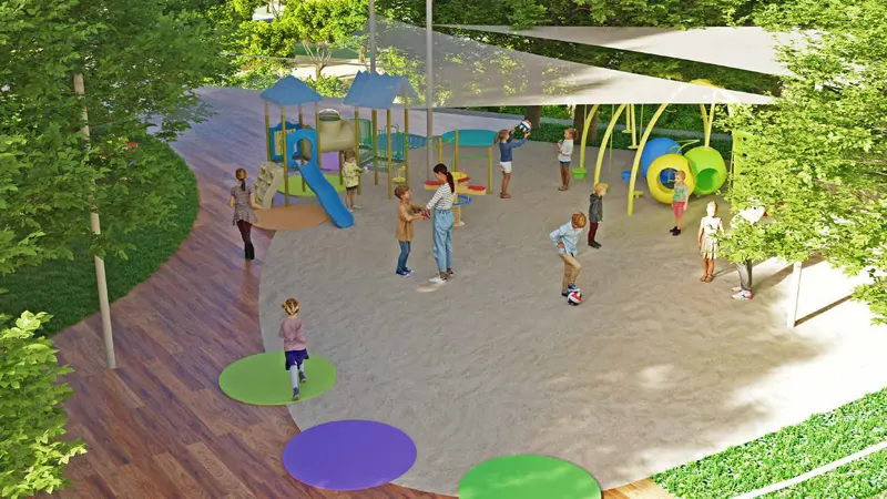 حدائق ميمون من فخر الدين للعقارات في قلب قرية جميرا الدائرية بدبي