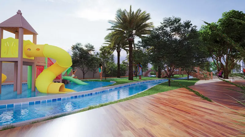 حدائق ميمون من فخر الدين للعقارات في قلب قرية جميرا الدائرية بدبي