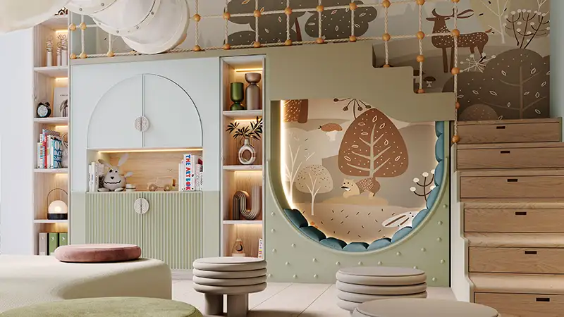 برج ساس هايتس في قلب جزيرة الريم