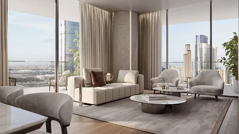 برج ساس هايتس في قلب جزيرة الريم