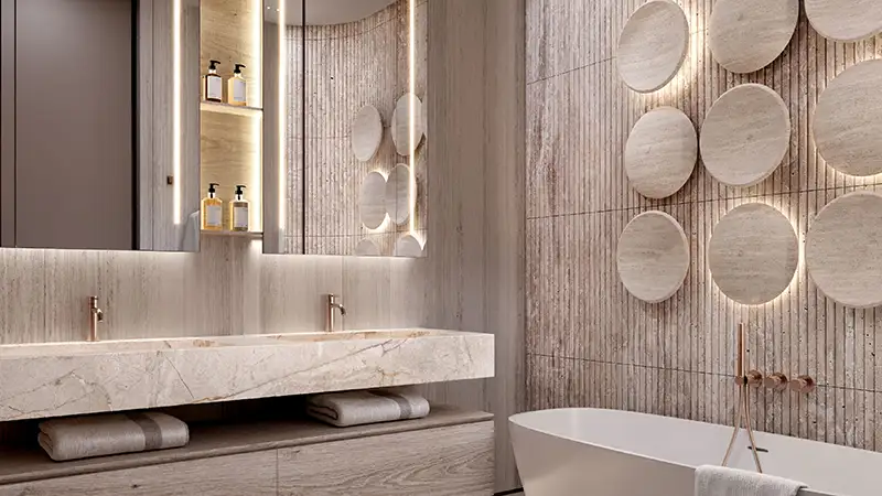 برج ساس هايتس في قلب جزيرة الريم