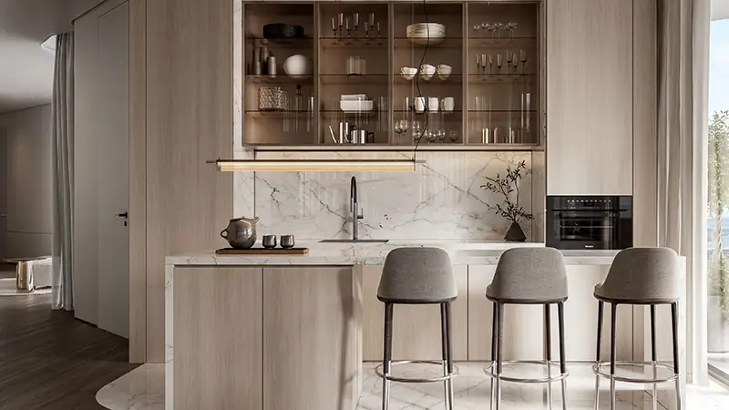 برج ساس هايتس في قلب جزيرة الريم