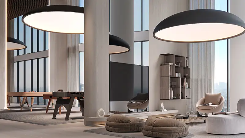 برج ساس هايتس في قلب جزيرة الريم