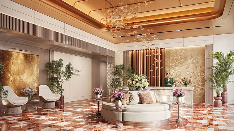 تريبان سيرينيك ريزيدنسز في جزر دبي من فخر الدين للعقارات