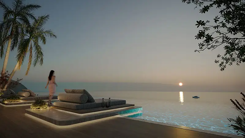 تريبان سيرينيك ريزيدنسز في جزر دبي من فخر الدين للعقارات