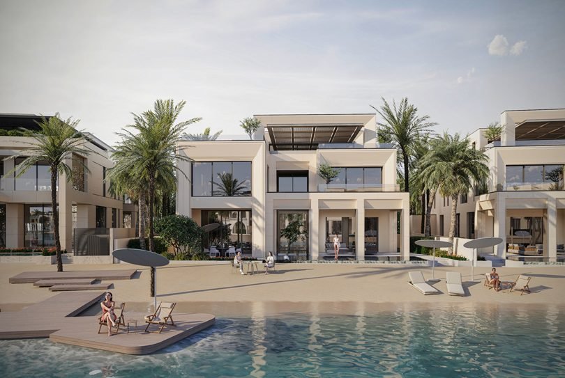 مقارنة قصور عزيزي موناكو مع مشاريع فلل أخرى في دبي