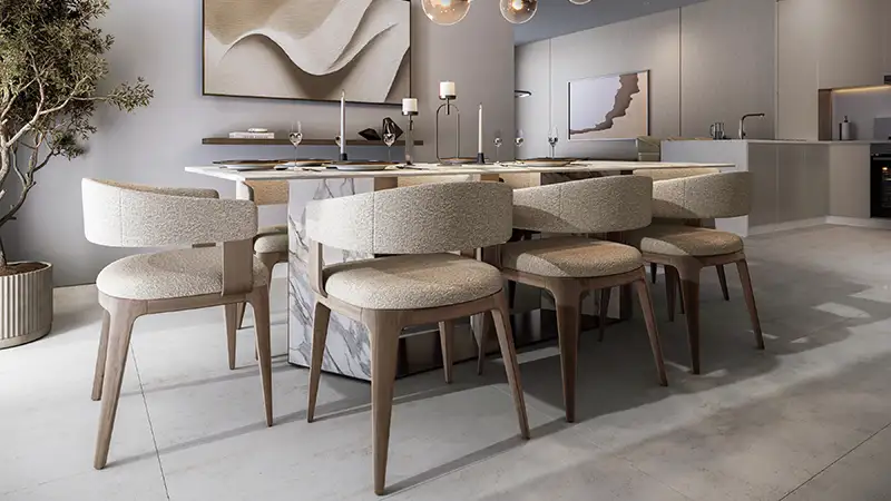 فلل ذا جرينز في محمية شوبا دبي