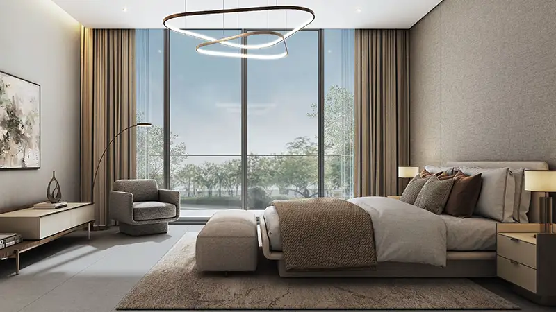 فلل ذا جرينز في محمية شوبا دبي