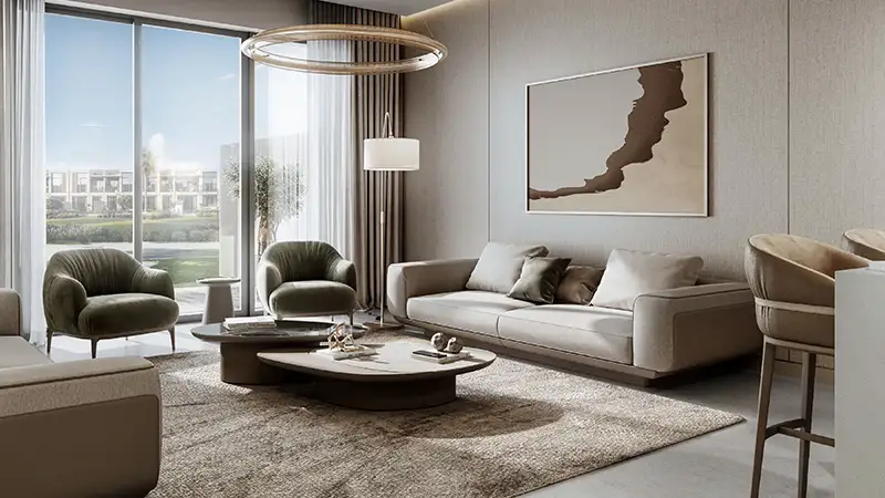 فلل ذا جرينز في محمية شوبا دبي