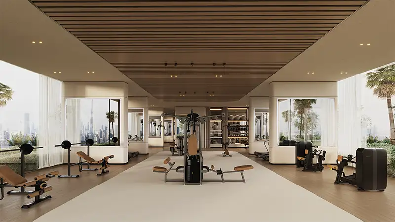 بن غاطي سكاي تيراسز في موتور سيتي دبي