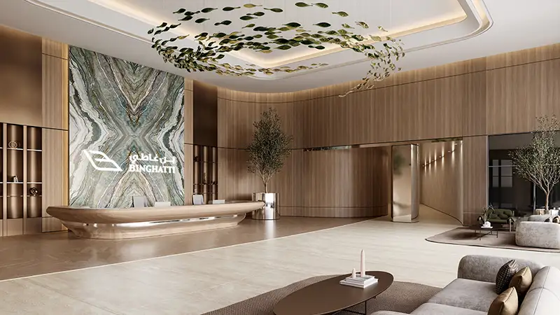 بن غاطي سكاي تيراسز في موتور سيتي دبي