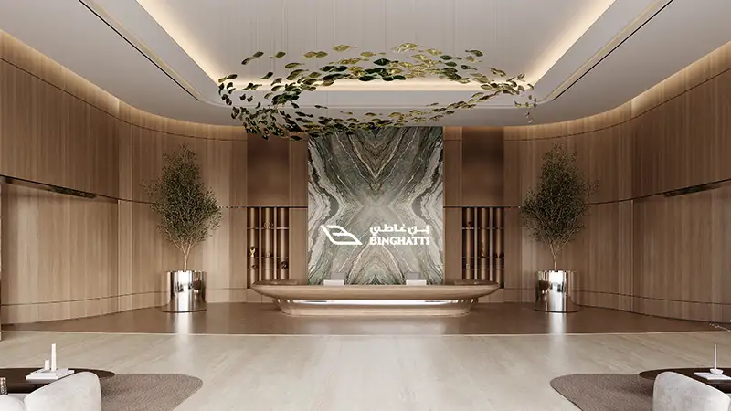 بن غاطي سكاي تيراسز في موتور سيتي دبي