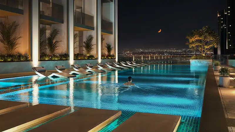 بن غاطي إثيريا في قرية جميرا الدائرية