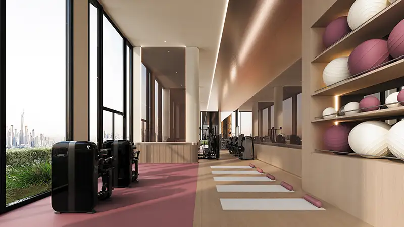 بن غاطي إثيريا في قرية جميرا الدائرية