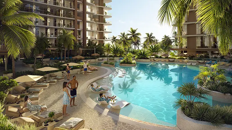 عزيزي جدداف بيتش أويسس في الجداف دبي