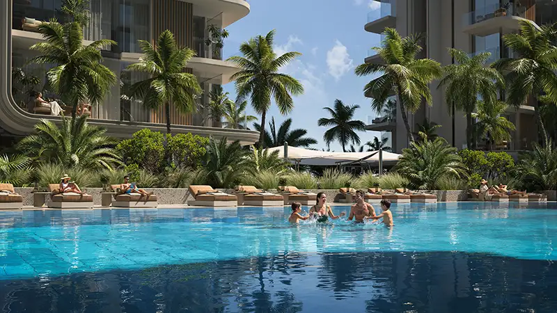 عزيزي جدداف بيتش أويسس في الجداف دبي