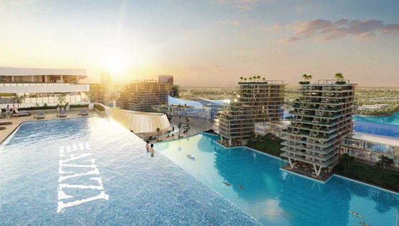 شقق فاخرة للبيع في عزيزي فينيس بإطلالة مائية