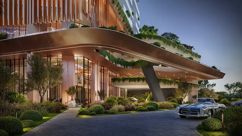 سوليفر تاور دبي البحرية