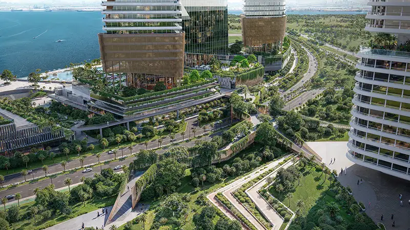 سوليفر تاور دبي البحرية