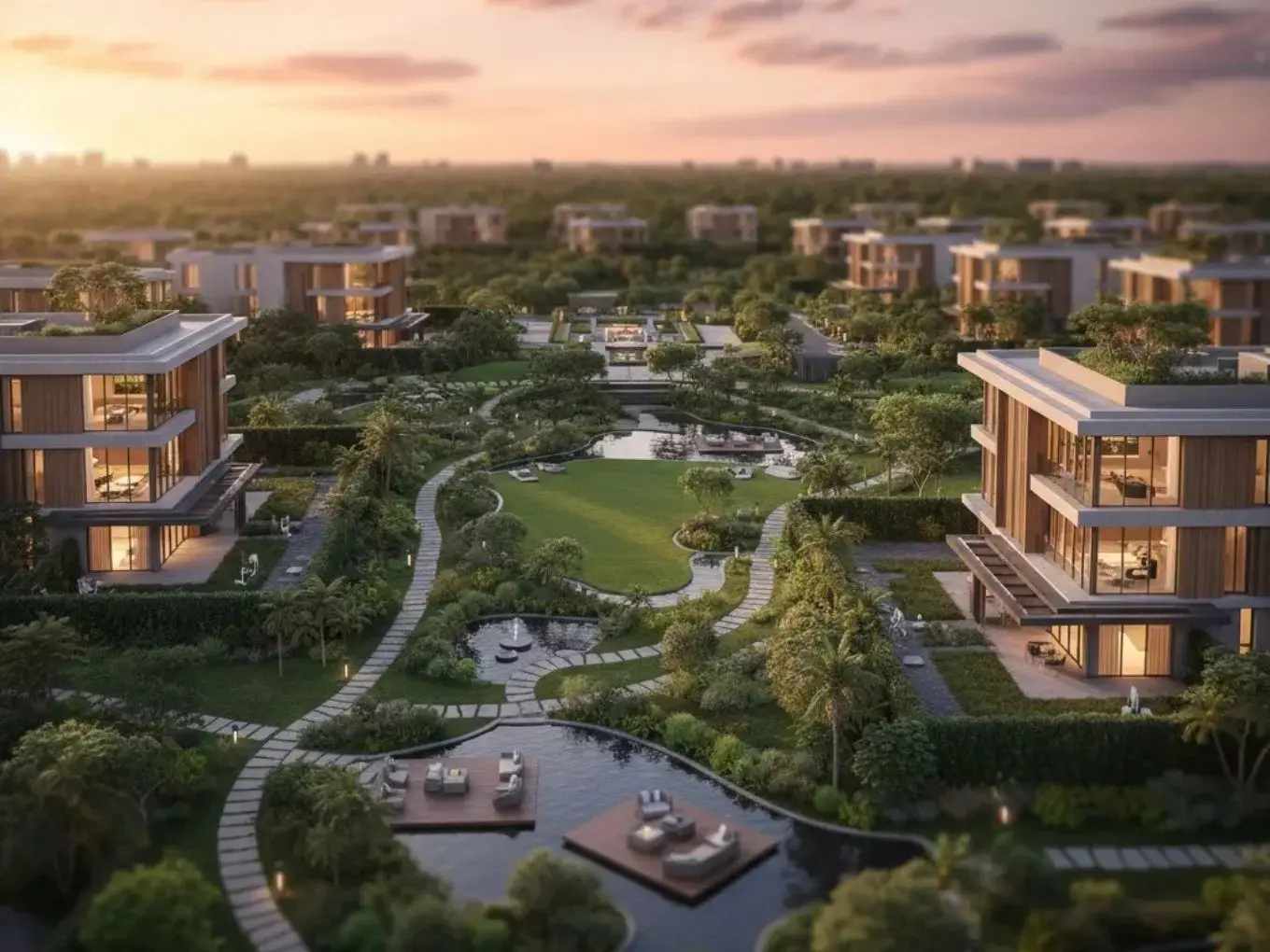 بن غاطي تلال فلل للبيع في دبي