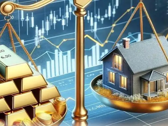 الاستثمار في العقار مقابل الذهب