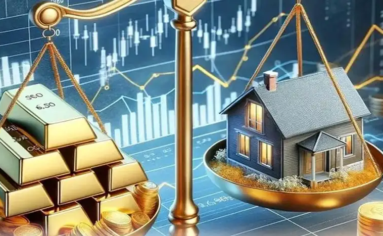 الاستثمار في العقار مقابل الذهب