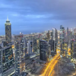 وسط دبي والخليج التجارى